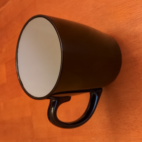 Black Coffee Mug with Gold Text - Picture 3 of 4